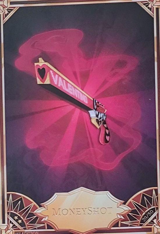 Valentino's gun "Moneyshot"