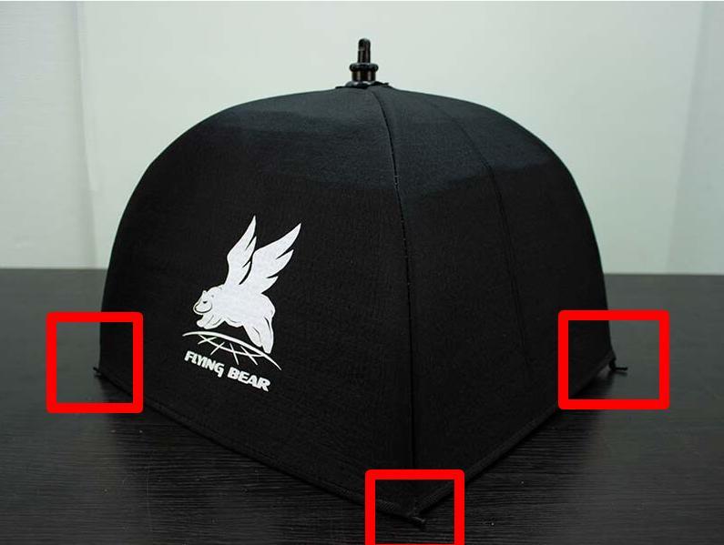 Corner holder Flying bear ghost 6