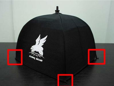 Corner holder Flying bear ghost 6