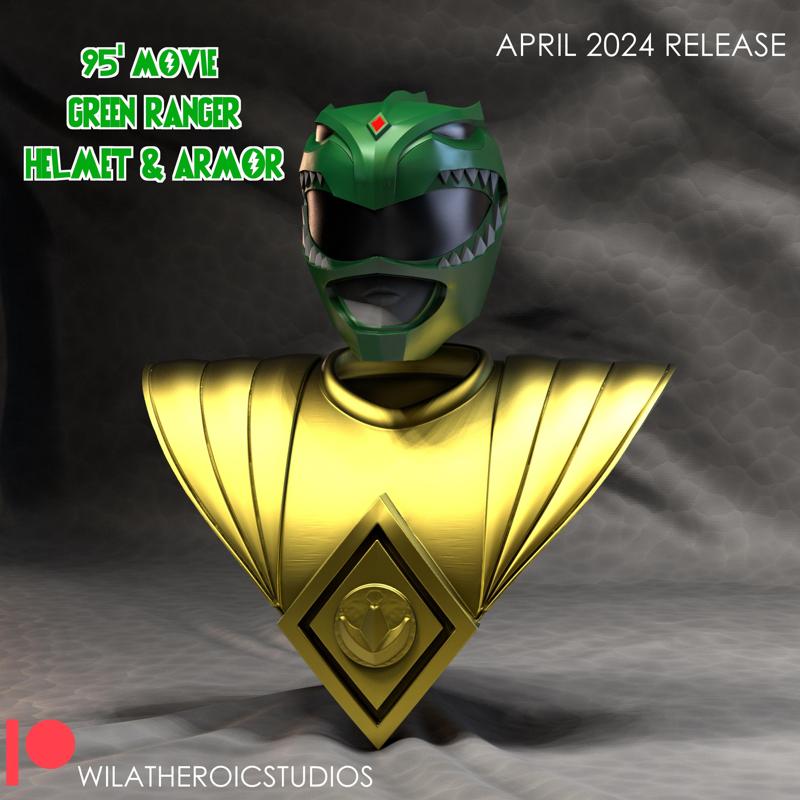 95 Movie Green Ranger Armor 