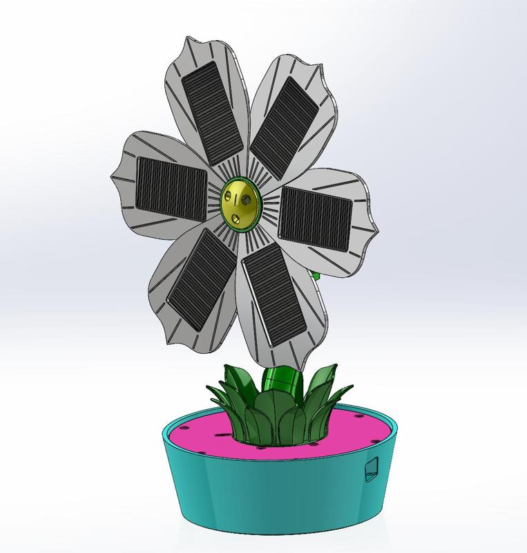 Solar Tracker Sun Flower