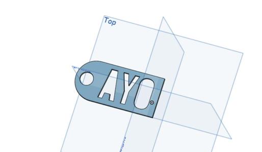 ayo key chain