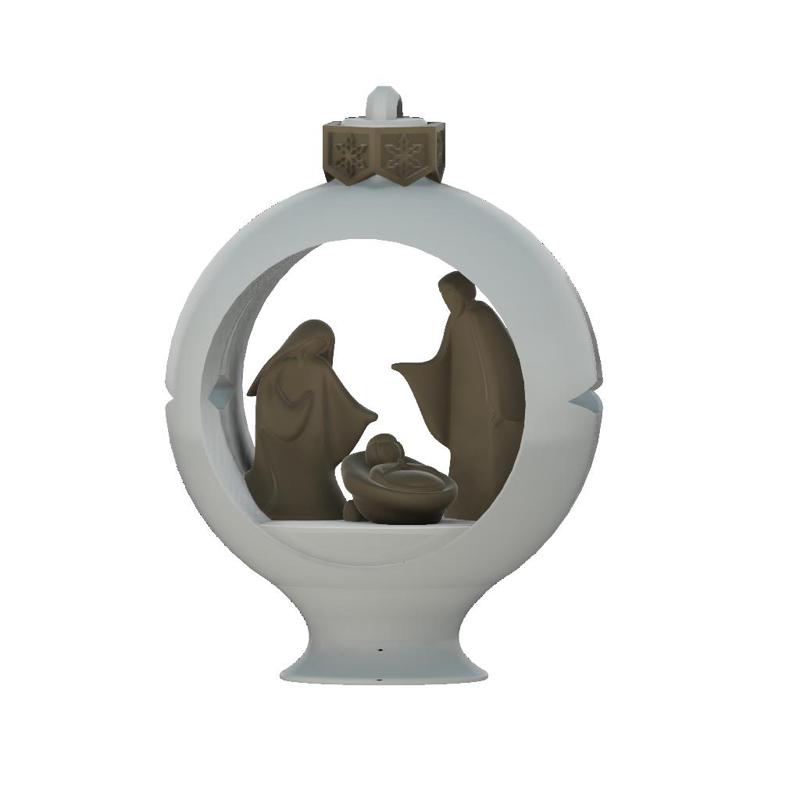 Nativity Ornament Globe.3mf