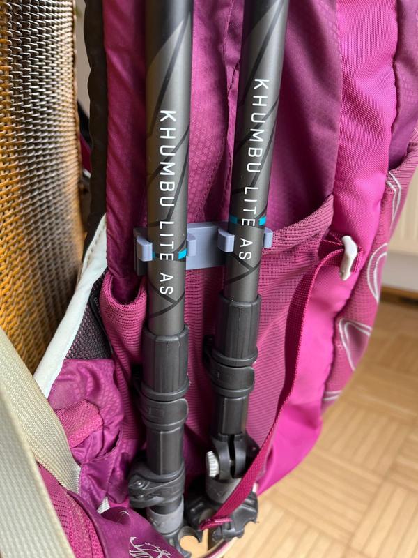 trekking poles backpack holder
