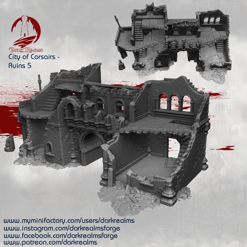 Dark Realms City of Corsairs - Ruins 5