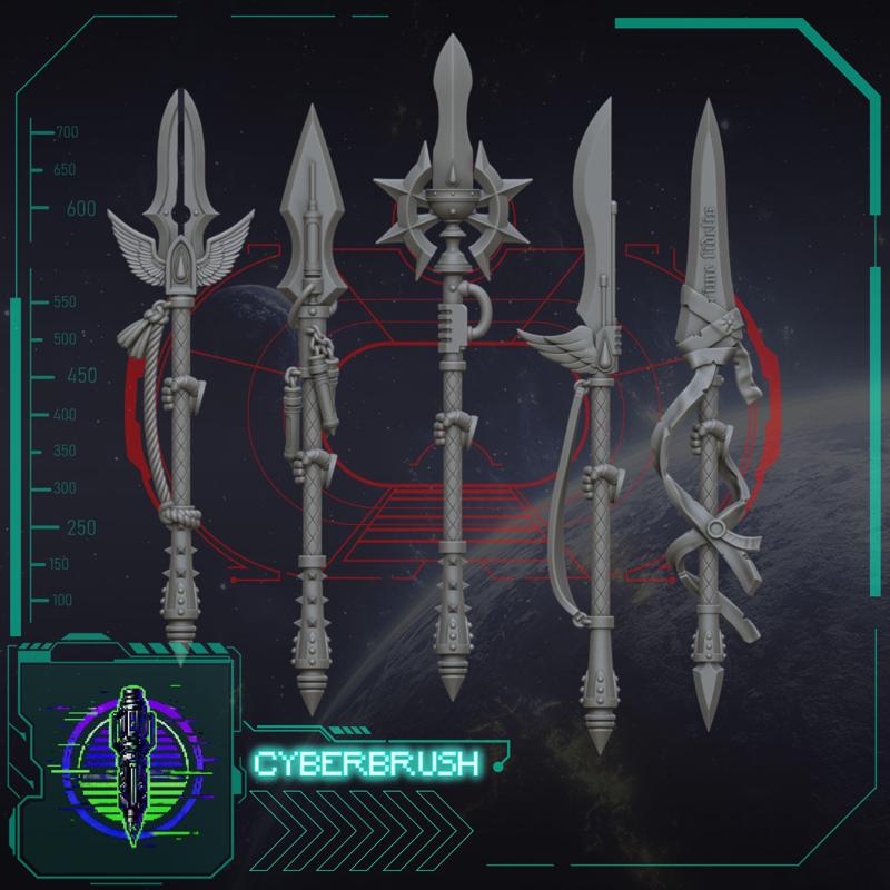 Crimson Angels Spear set 1