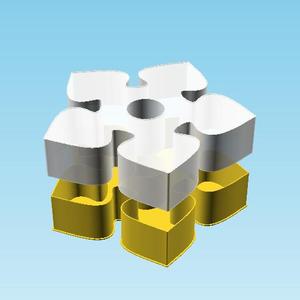 Flower007, nestable box (v2)