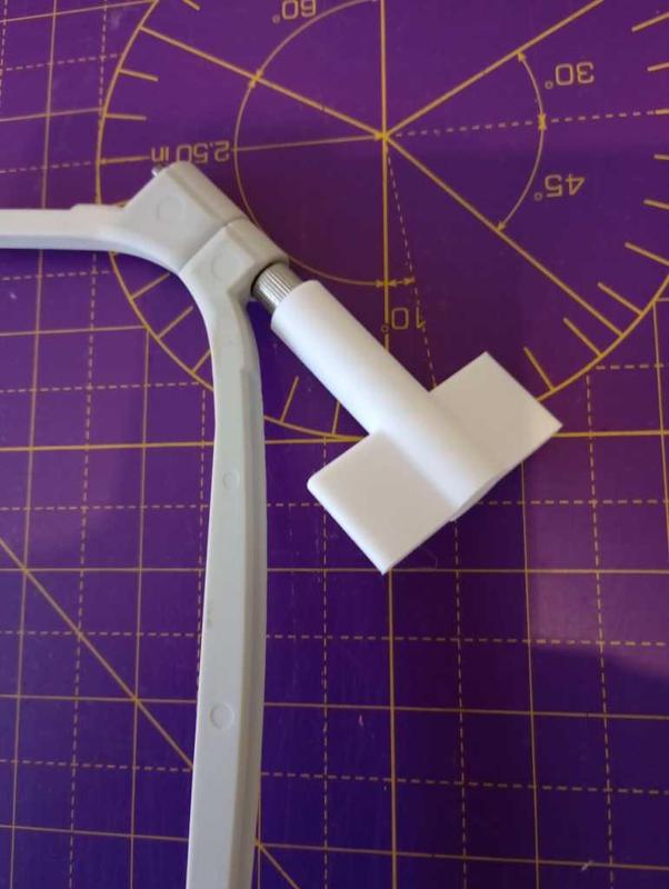 Janome Key to tighten embroidery machine hoop