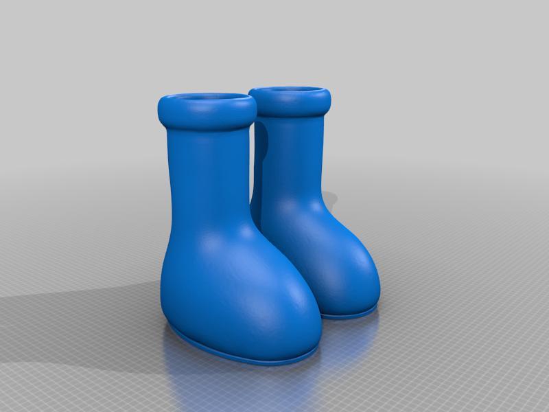 big red boots ( size 7.5 mens) 