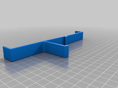 Remix: Tush top filament holder for Anycubic i3 Mega printers