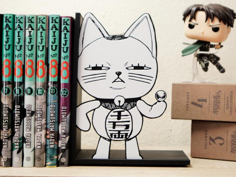 Bookend of Turbo Granny as Maneki Neko | DanDaDan