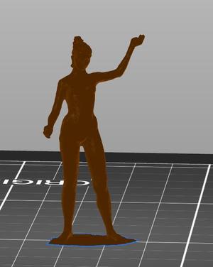 Girl statue