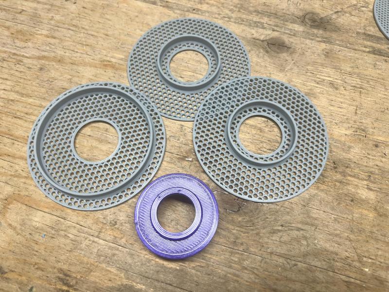 Parametric Spool Alignment Disk and Spacer