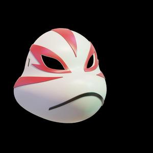 Raphael Anbu Mask TMNT x Naruto