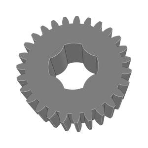 Gear Wheel PLN TTH27 BU01.00 SFT-SHD - SPN-GWH-0088