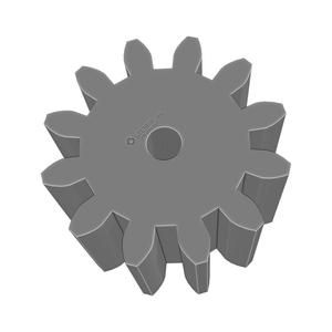 Gear Wheel PLN TTH12 BU00.75 SFT2.0mm - SPN-GWH-0027
