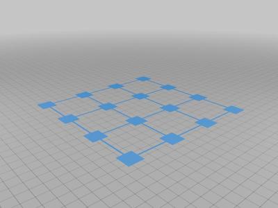 16pt/25pt Bed Leveling Mesh for 180x180mm Bed