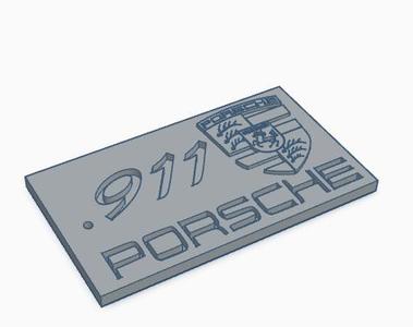 Porsche key ring / keychain