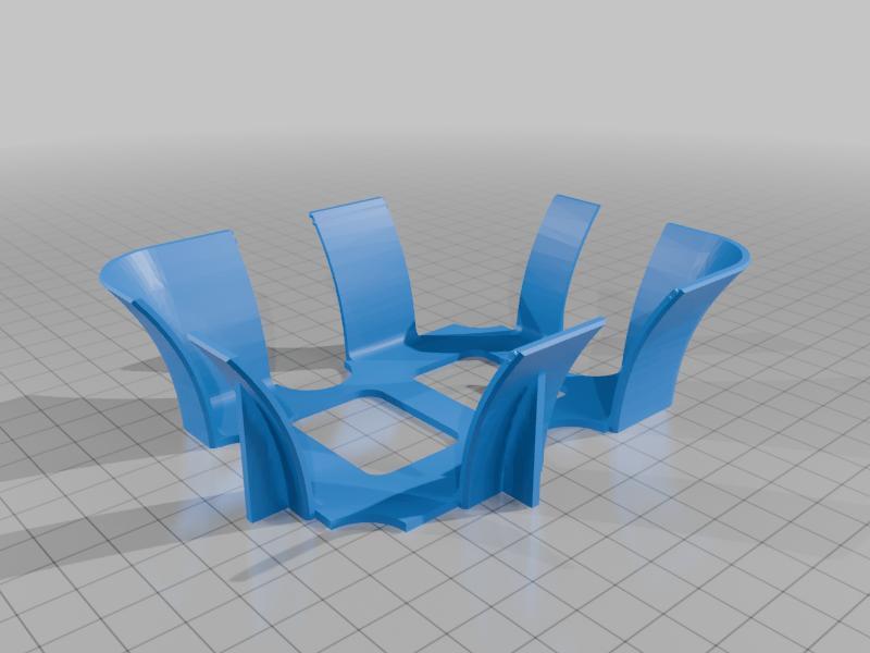 poker size tray with cut outs