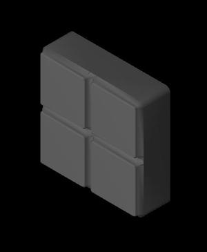 Gridfinity 3 in. Cutoff Wheel Bins