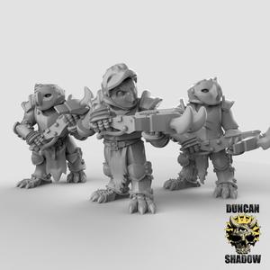Armored Owls with crossbows (Pre Supported)