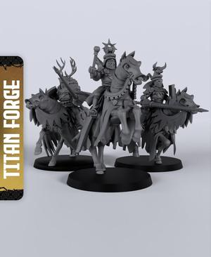 Feudal Knights - With Free Dragon Warhammer - 5e DnD Inspired for RPG and Wargamers