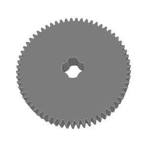 Gear Wheel PLN TTH63 BU01.00 SFT-SHD - SPN-GWH-0232