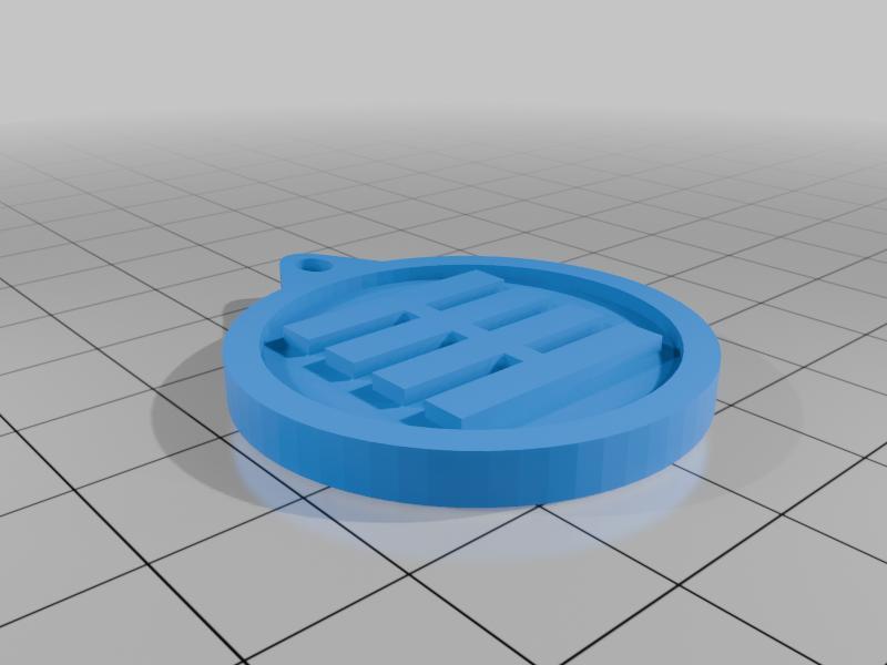 rain world karma 4 keychain