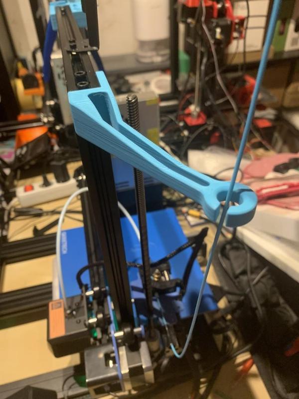Upper filament guide for Geeetech Mizar Pro