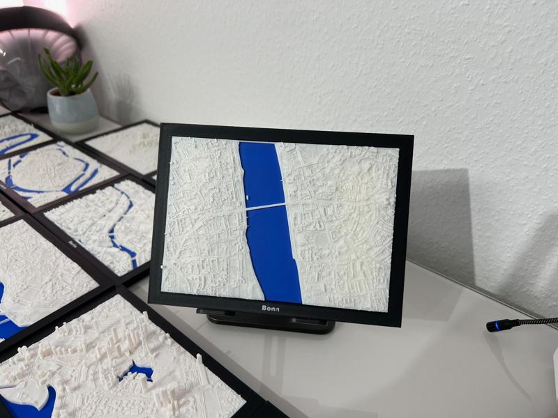 Bonn, Germany - 3D Miniature