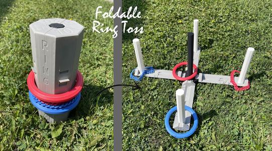 Foldable Ring Toss Game