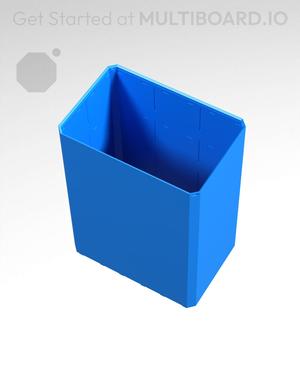 3x2x4 - Simple Walls - Universal Click-In Multibin Shell Extension
