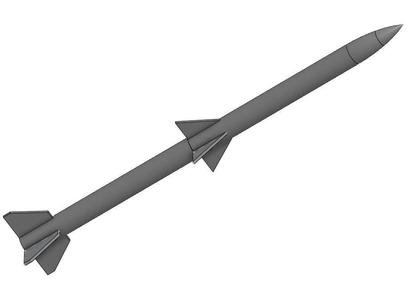 AIM-120 AMMRAM 1/12 Missile for RC Aircraft