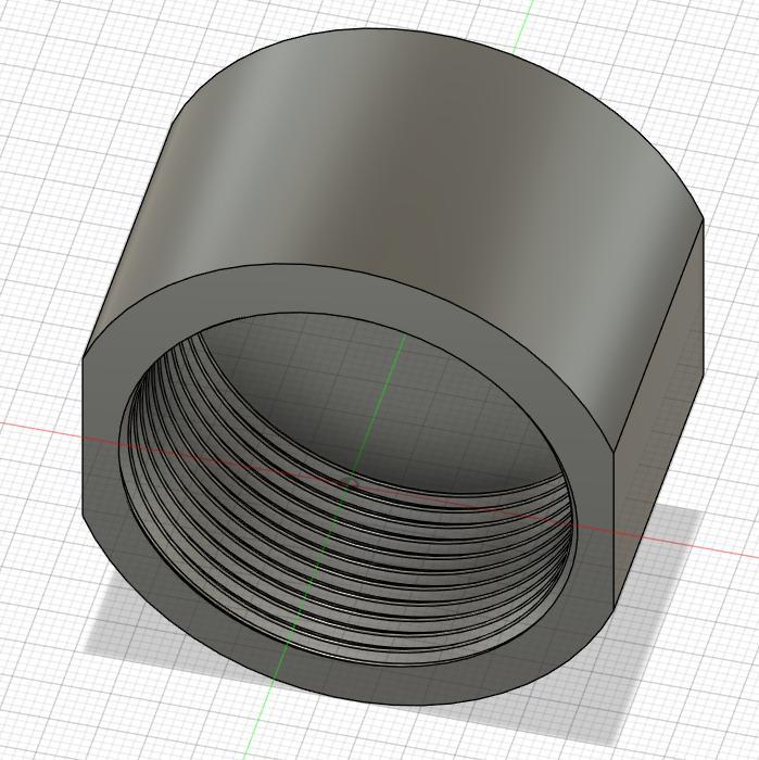 Water pump CO plug 1 1/2