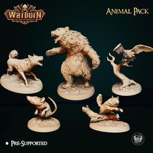 Animal Companion Pack - Set of 5