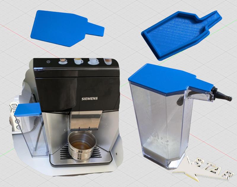 Deckel / lid / Siemens EQ.500 Milchbehälter / milk container