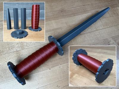 Collapsing Rondel Dagger