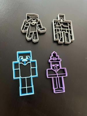 Minecraft cookie cutter - first pack