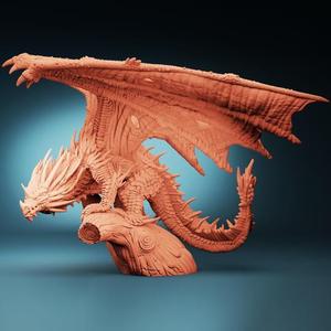 Ancient Green Guardian Dragon - Revtath the Listener