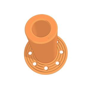Spacer FRE ADHM FLN BU02.00x00.125x02.50 - SPN-SPR-0099