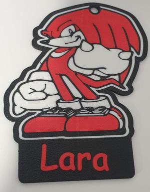 Knuckle Keychain with Name