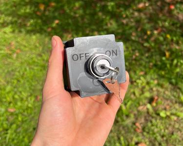 Key Light Switch wall housing