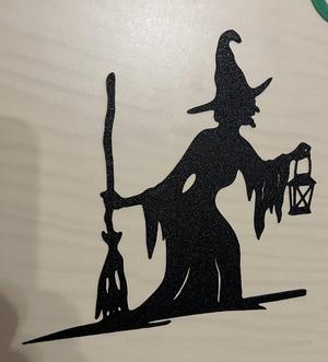 Wall Art - A Witch with a Lantern