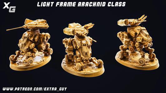 Arachnid Class Light Frame 32mm 3 Poses