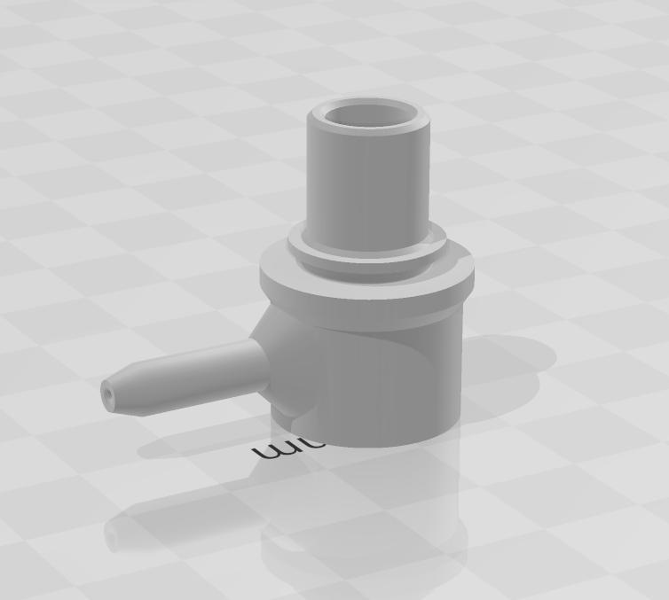 OMRON Upper Arm Blood Pressure Cuff nipple