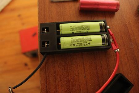 18650 battery holder parametric