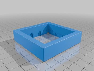 Shelly Wall Switch 4 Stand Alone adapter to Busch Jäger