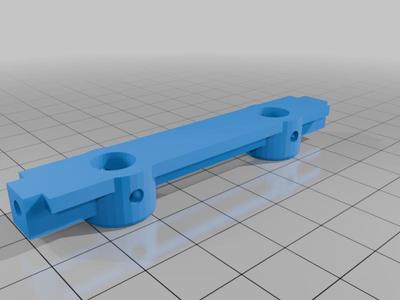 RC4WD TF2 Rear plastic bumper mount  #1 helper