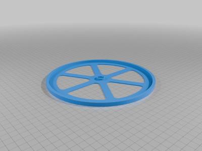 Storage protector for 7 1/4" saw blades.