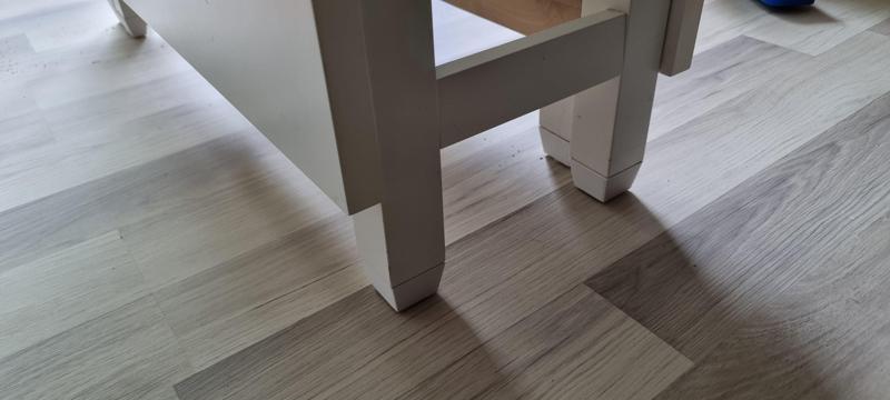 Table leg risers for Ikea Norden table